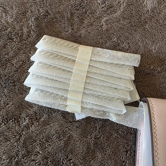 Kate Spade Gemma Scallop Wallet On Chain Rose Smoke Pink Crossbody NWT - Picture 8 of 16